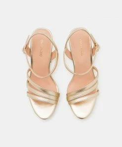 Even&Odd High Heeled Sandals - Gold -Even&Odd Sales Store 48eefa746fd348d09e1f633cad8ce162