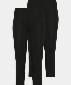 Even&Odd 2 PACK - Leggings - Trousers - Black -Even&Odd Sales Store 4a130668a4ff429d93e37d4561131505
