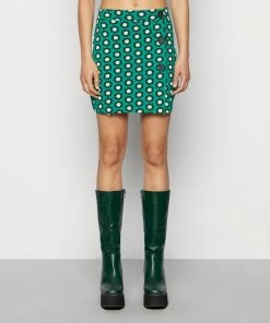 Even&Odd Wrap Skirt - Green