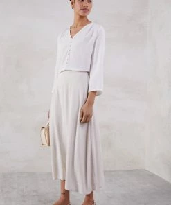 Even&Odd Slingback Ballet Pumps - White