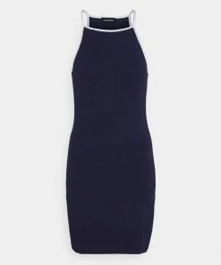 Even&Odd Day Dress - Dark Blue/white -Even&Odd Sales Store 4d8c47e737664fc2a4a503b7935c5f3b