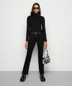 Even&Odd 2 PACK - Long Sleeved Top - Black - Grey