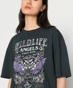 Even&Odd Print T-shirt - Black 11 Even&Odd Print T-shirt - Black -Even&Odd Sales Store 4db2dc718387446a949d6e1fb8c5aa9b