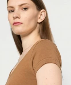 Even&Odd 2 PACK - Jersey Dress - Black/brown -Even&Odd Sales Store 4dbbacb116fb412eb5ed5a35f9d74f1c