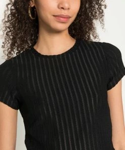 Even&Odd Basic T-shirt - Black -Even&Odd Sales Store 4de593ccabae46f3b46290b222e17fdd