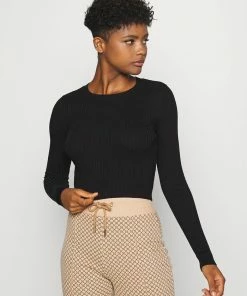 Even&Odd 2 PACK - Jumper - Black/sand -Even&Odd Sales Store 4e2af4b278eb498cbfc21789575b42ec