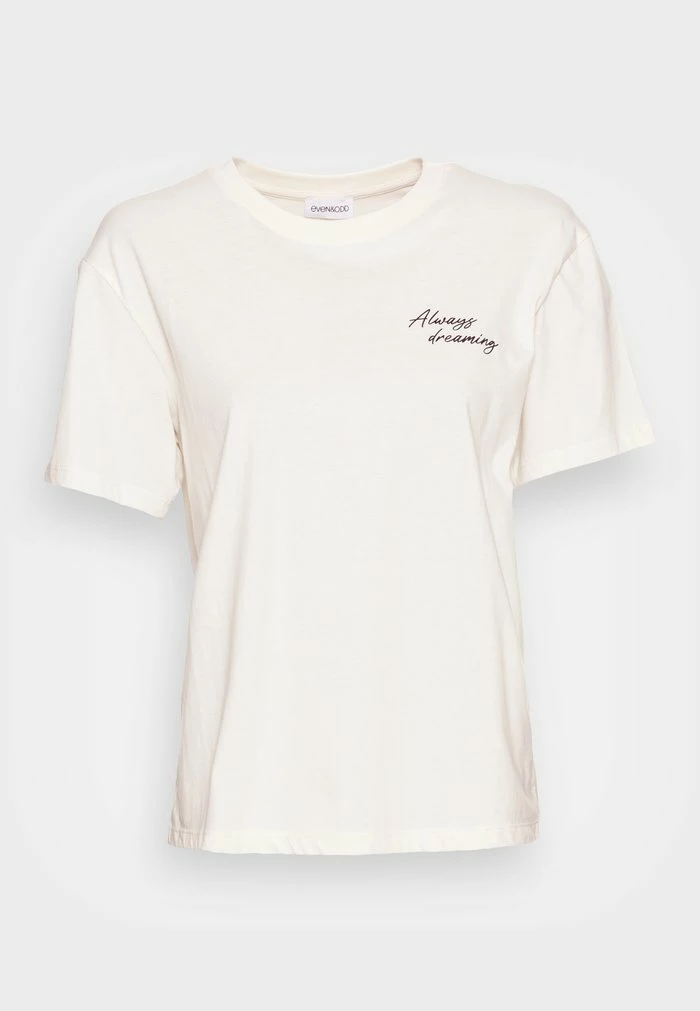 Even&Odd Print T-shirt - White 6 Even&Odd Print T-shirt - White - Image 4