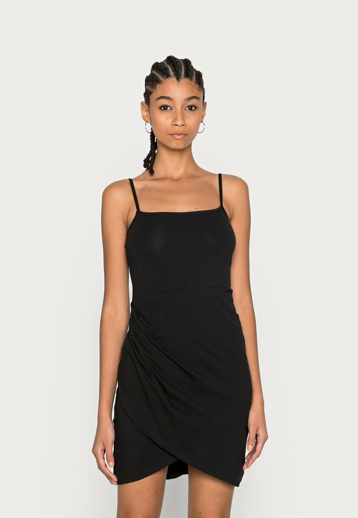 Even&Odd Jersey Dress - Black 3 Even&Odd Jersey Dress - Black