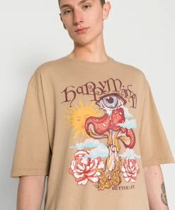 Even&Odd Print T-shirt - Brown 11 Even&Odd Print T-shirt - Brown -Even&Odd Sales Store 4f887854dc5f4b32ab60ac693a5125ad