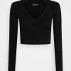 Even&Odd Long Sleeved Top - Black -Even&Odd Sales Store 502ead7266da4980a8a05c4cf25ef712