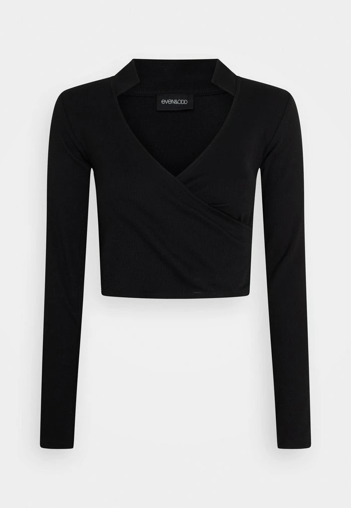 Even&Odd Long Sleeved Top - Black 3 Even&Odd Long Sleeved Top - Black