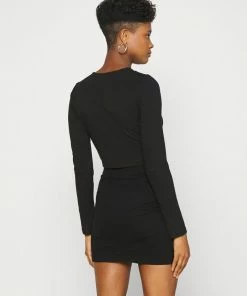 Even&Odd 2 PACK - Long Sleeved Top - White/black -Even&Odd Sales Store 5090622285464a96a3c92cb29d996096