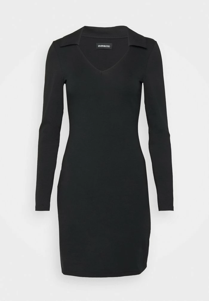 Even&Odd Jersey Dress - Black 12 Even&Odd Jersey Dress - Black - Image 10