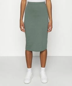 Even&Odd 2er PACK - Pencil Skirt - Black/green -Even&Odd Sales Store 5157ae7441f845e19866e16d898853fa