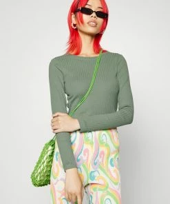 Even&Odd Long Sleeved Top - Green -Even&Odd Sales Store 51daf9adf31342349e9416b7a9e19438