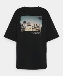 Even&Odd Print T-shirt - Black -Even&Odd Sales Store 520304263f7e4468818a9424b2608319