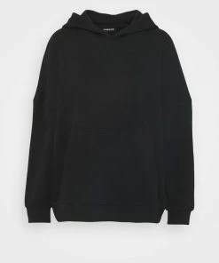 Even&Odd HOODIE LONG WITHOUT DRAWCORD AND POCKET - Hoodie - Black 15 Even&Odd HOODIE LONG WITHOUT DRAWCORD AND POCKET - Hoodie - Black -Even&Odd Sales Store 52198e5db4404c0f8de006564c1b3c01