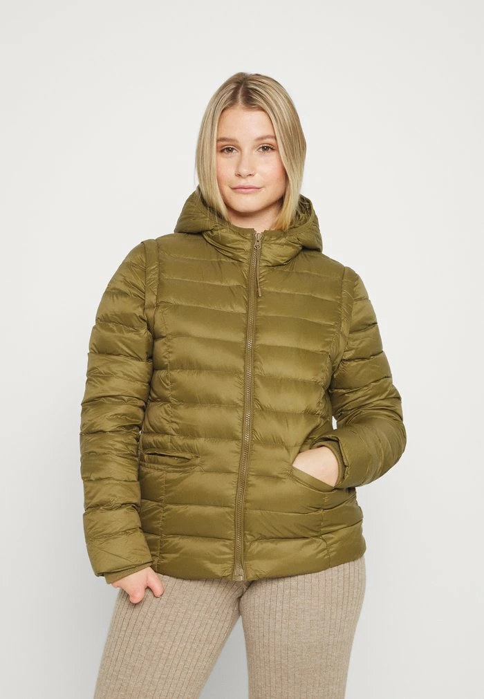Even&Odd Down Jacket - Khaki 8 Even&Odd Down Jacket - Khaki - Image 6