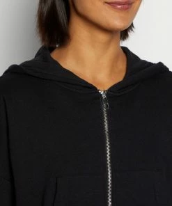 Even&Odd Zip-up Sweatshirt - Black -Even&Odd Sales Store 526bf22537254c90bade38a6510a9969