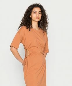 Even&Odd Jersey Dress - Brown