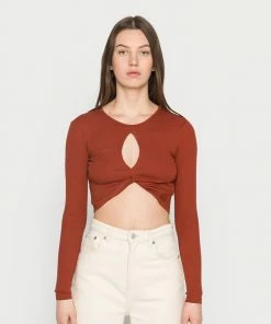 Even&Odd Long Sleeved Top - Brown