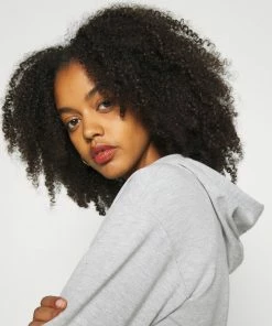 Even&Odd BASIC HOODIE JACKET WITH POCKETS - Hoodie - Mottled Light Grey -Even&Odd Sales Store 54a8928d451b4298babc400a48ee044b