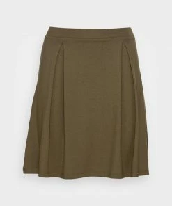 Even&Odd A-line Skirt - Khaki -Even&Odd Sales Store 54b9298af80f434b8541e4d574a79963