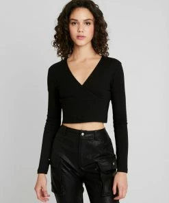 Even&Odd Long Sleeved Top - Black