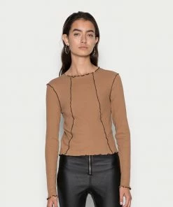 Even&Odd Long Sleeved Top - Brown