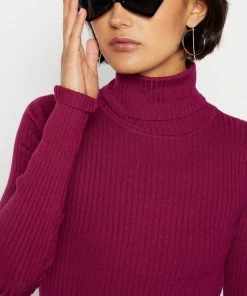 Even&Odd Jumper - Bordeaux -Even&Odd Sales Store 5659d3d0525d44bd9bb566aad5d2b36e