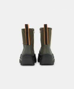 Even&Odd Platform Ankle Boots - Khaki 11 Even&Odd Platform Ankle Boots - Khaki -Even&Odd Sales Store 57032aed24bb4d099a39b6cb53b511df