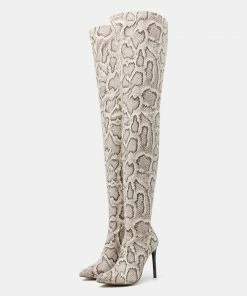 Even&Odd High Heeled Boots - Beige 10 Even&Odd High Heeled Boots - Beige -Even&Odd Sales Store 5811ccc852754d2f8918f623dd59667e