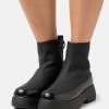Even&Odd Platform Ankle Boots - Black -Even&Odd Sales Store 5814c4875f0248aba901ae727175a02b
