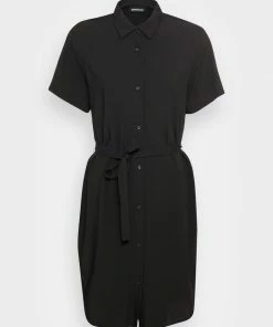 Even&Odd Shirt Dress - Black -Even&Odd Sales Store 58932816ae8b4b658e4976d4457fae27