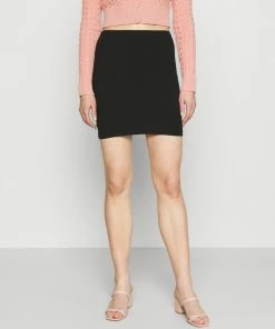 Even&Odd 2 PACK - Mini Skirt - Black/pink -Even&Odd Sales Store 59cb62609c814e77967480f50a9a1b14