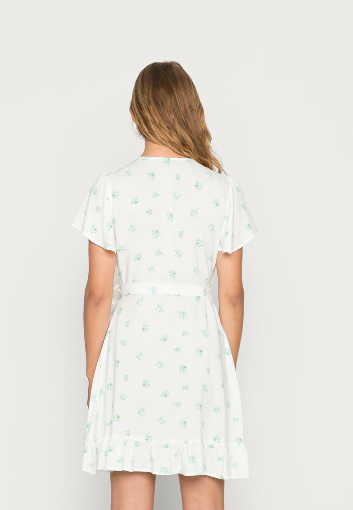 Even&Odd Day Dress - White/blue 5 Even&Odd Day Dress - White/blue - Image 3