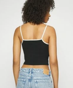 Even&Odd 2 PACK - Top - Black/light Blue -Even&Odd Sales Store 5acfac8cdfa1455e927d6047cdcc41ce