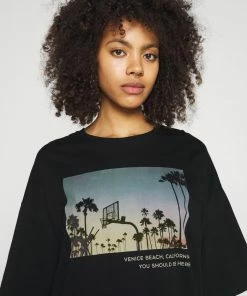 Even&Odd Print T-shirt - Black -Even&Odd Sales Store 5ae273f92c49414db1a0b307c43a6245