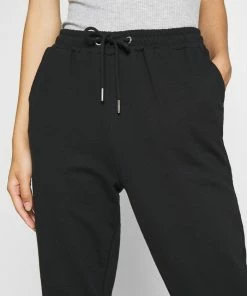 Even&Odd REGULAR FIT JOGGERS - Tracksuit Bottoms - Black -Even&Odd Sales Store 5b7ef67a7907428cb387b2113b841a66
