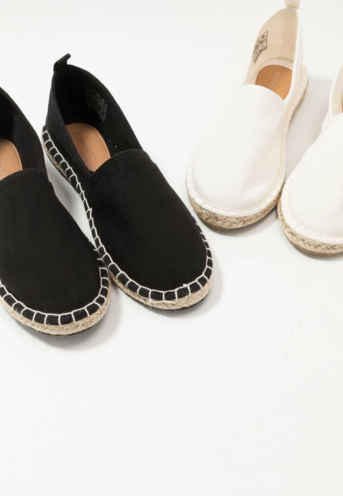 Even&Odd 2 PACK - Espadrilles - Black/white 10 Even&Odd 2 PACK - Espadrilles - Black/white - Image 8