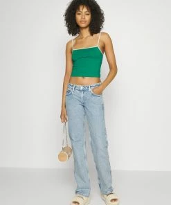 Even&Odd 2 PACK - Top - White/green