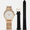 Even&Odd SET - Watch - Rose Gold-coloured/black -Even&Odd Sales Store 5c25329a8d4f4193abff24e7ae016dc3