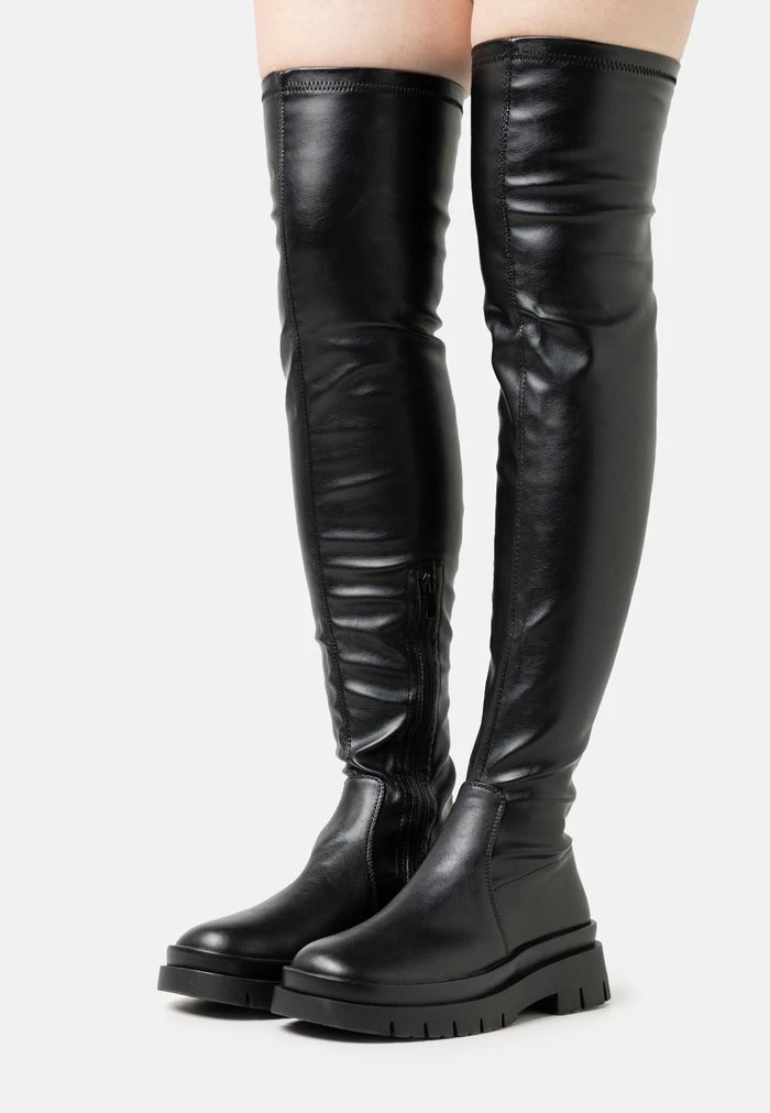 Even&Odd Over-the-knee Boots - Black 3 Even&Odd Over-the-knee Boots - Black