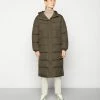 Even&Odd Winter Coat - Khaki 2 Even&Odd Winter Coat - Khaki -Even&Odd Sales Store 5c8b06e6a6354cbab09842f664e70827