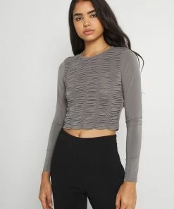 Even&Odd Long Sleeved Top - Dark Grey -Even&Odd Sales Store 5cc00baefed948d7943af265e4f9d606
