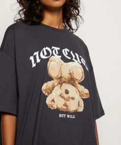 Even&Odd Print T-shirt - Anthracite -Even&Odd Sales Store 5cd762c143834ecdb623da89d0af840f