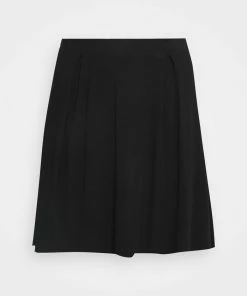 Even&Odd 2 PACK - A-line Skirt - Black/bordeaux -Even&Odd Sales Store 5d2830194841499987c18893c2a254c1