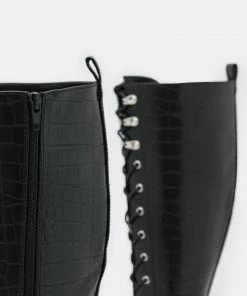 Even&Odd Platform Boots - Black -Even&Odd Sales Store 5d6758be69a74295936a79446fe84bdd