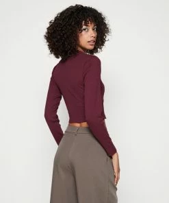 Even&Odd Long Sleeved Top - Dark Red 10 Even&Odd Long Sleeved Top - Dark Red -Even&Odd Sales Store 5da7cfc3674649e7a3c9948759c6adba