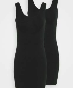 Even&Odd 2 PACK - Shift Dress - Black -Even&Odd Sales Store 5eba1e6e64bf436c96e2bffd494a8236